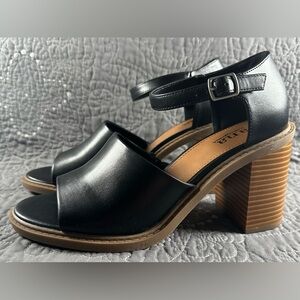 A.N.A Women’s Black Pixley Heeled Sandals NWT Size 9.5